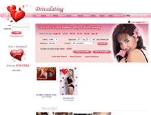 Tablet Screenshot of drivedating.com